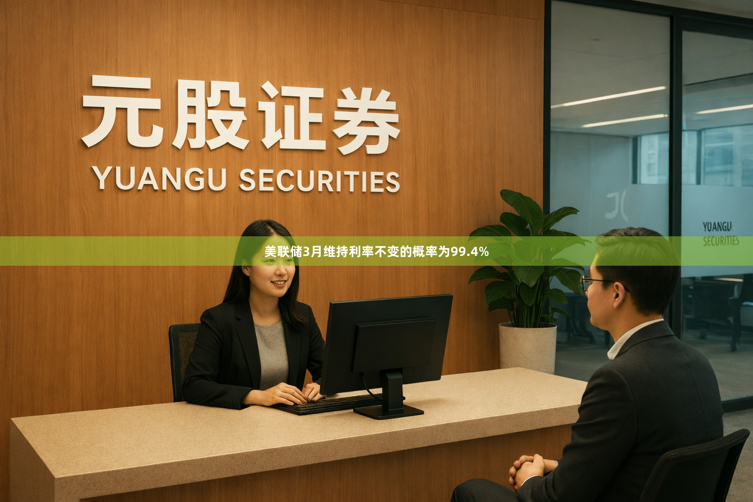 美联储3月维持利率不变的概率为99.4%